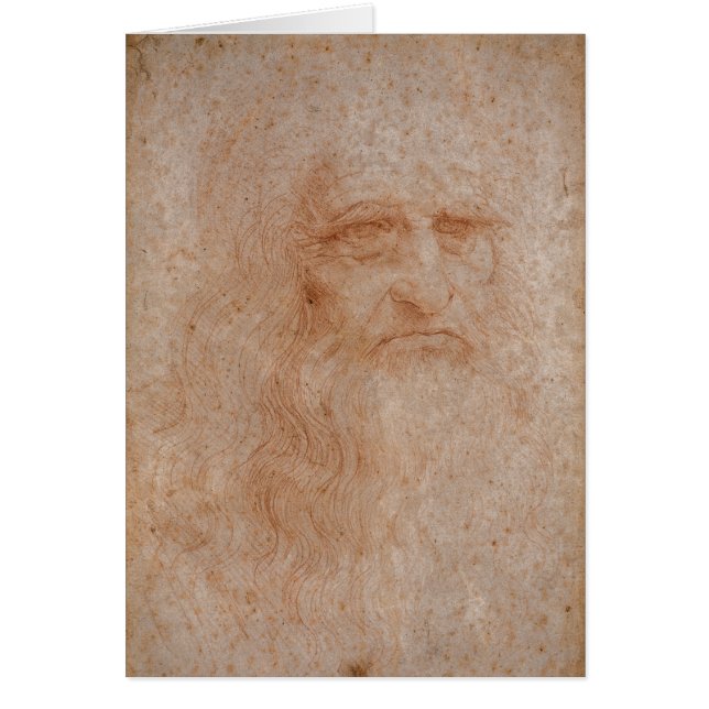 Leonardo Da Vinci, presunto autorretrato (Frente)