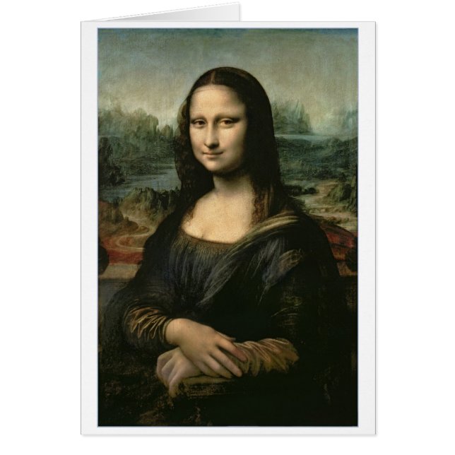 Leonardo Vinci | Mona Lisa, c.1503-6 (Frente)
