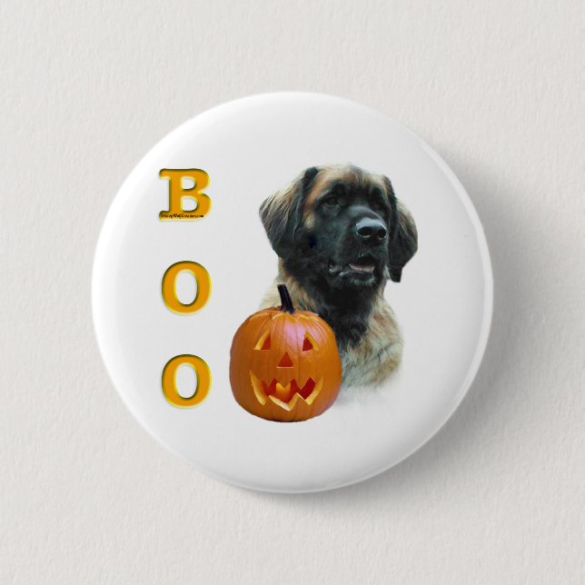 Leonberger Boo - Botón (Anverso)