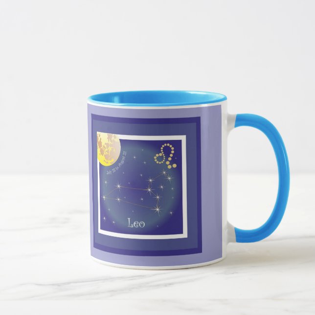 Leone 23 al 22 taza luglio agosto (Derecha)