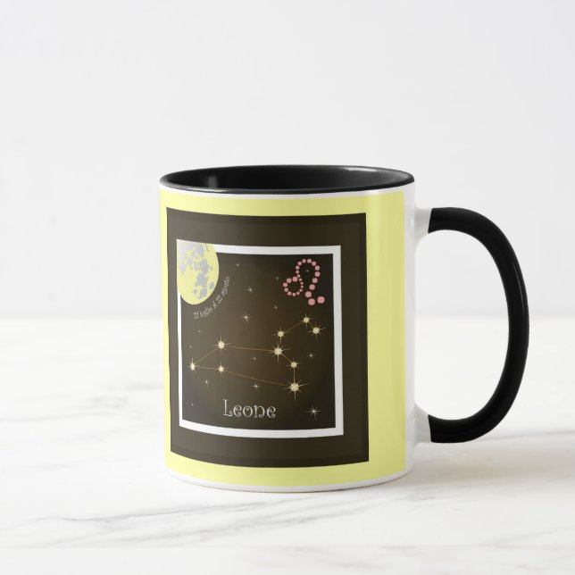 Leone 23 al 22 taza luglio agosto (Derecha)