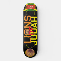 LEONES DE JUDÁ. Tabla de skateboard de 8 1/4"