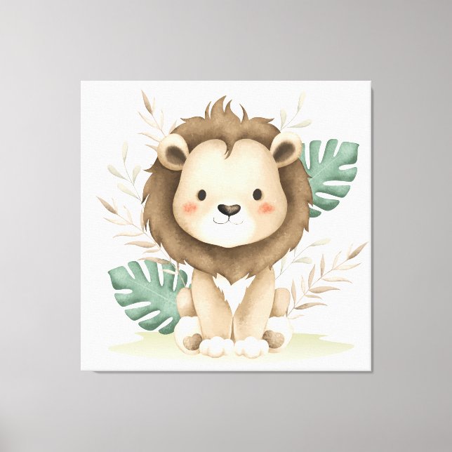 Leones de león y decoración de Boho (Anverso)
