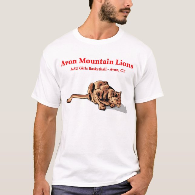Leones de montaña de Avon - camisa de AAU (Anverso)