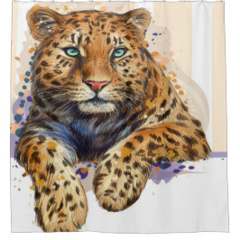 Leopard - Cortina de ducha Jaguar