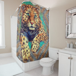 Leopard - Cortina de ducha Jaguar