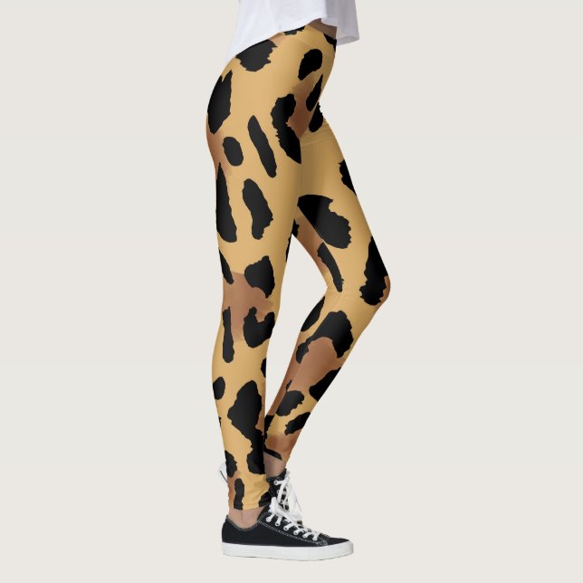Leopard Patterned Leggings (Derecha)
