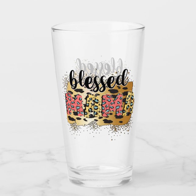Leopard Print Blessed Mama (Anverso)