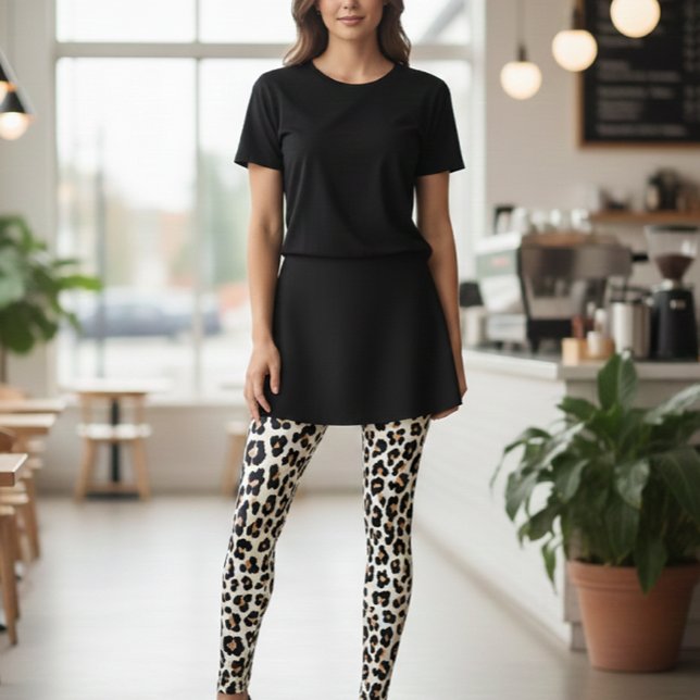 Leopard Print Leggings (Subido por el creador)