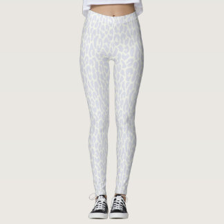 Leopard Print Leggings en Nieve