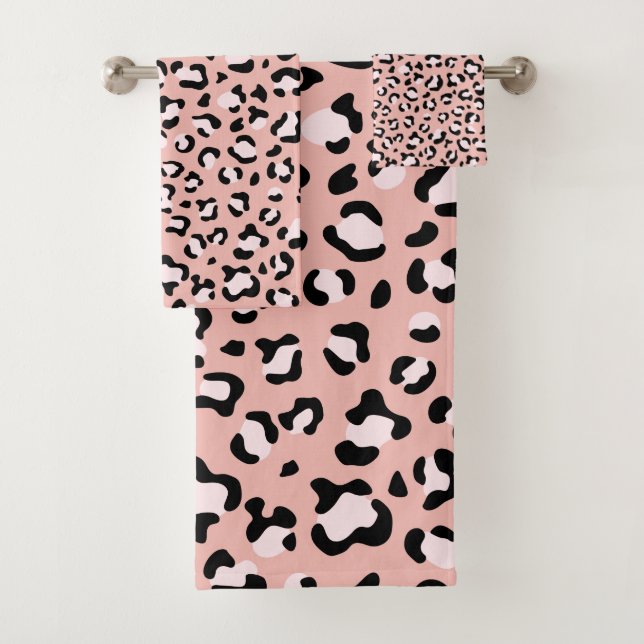 Leopard Print, Leopard Spots, Pink Leopard (In situ)