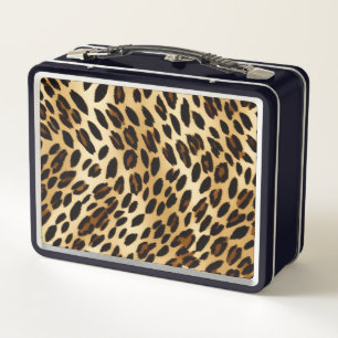 Leopard Purse/Lunch Box