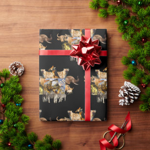 Leopard Tortoise marco de vida silvestre Papel de 