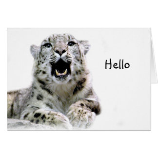 Leopardo de la nieve