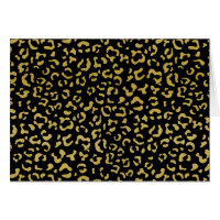 Leopardo de oro, Purpurina de oro, patrón de leopa