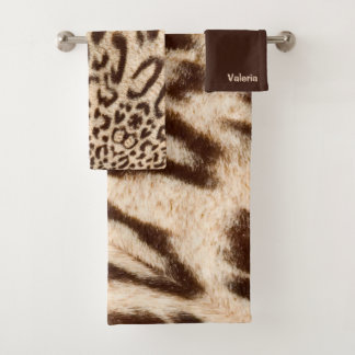 Leopardo Fur Design con nombre