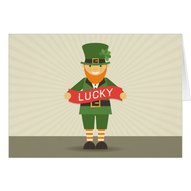 leprechaun afortunado (Anverso (Horizontal))