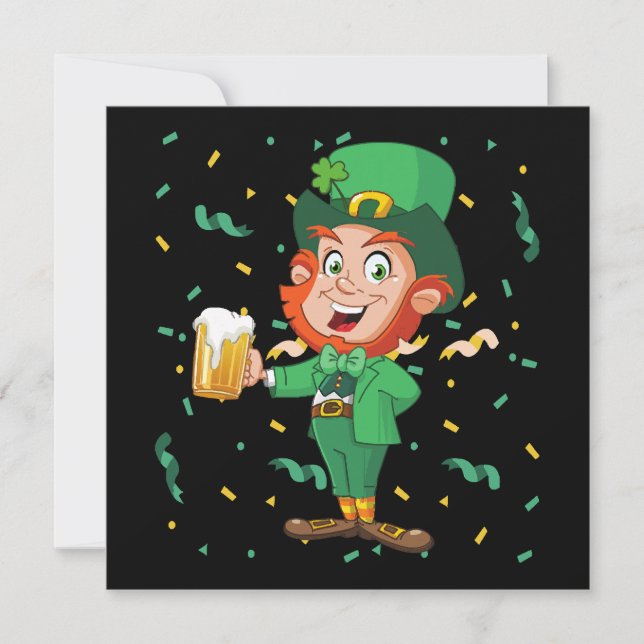 Leprechaun Beer Beer St. Patrick's Day (Anverso)
