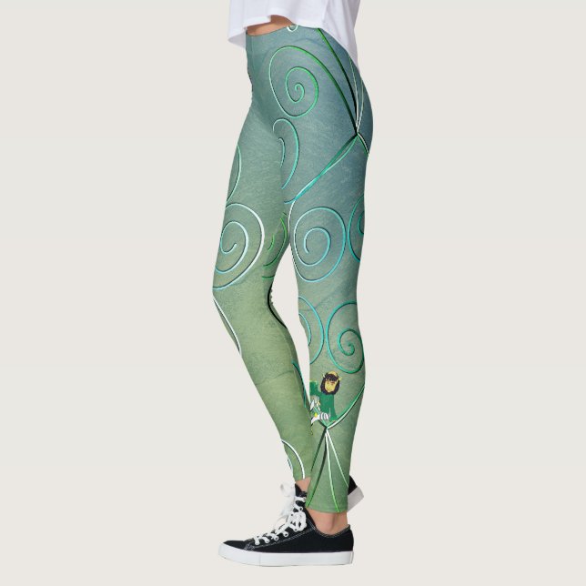 Leprechaun St. Patrick's Leggings (Izquierda)