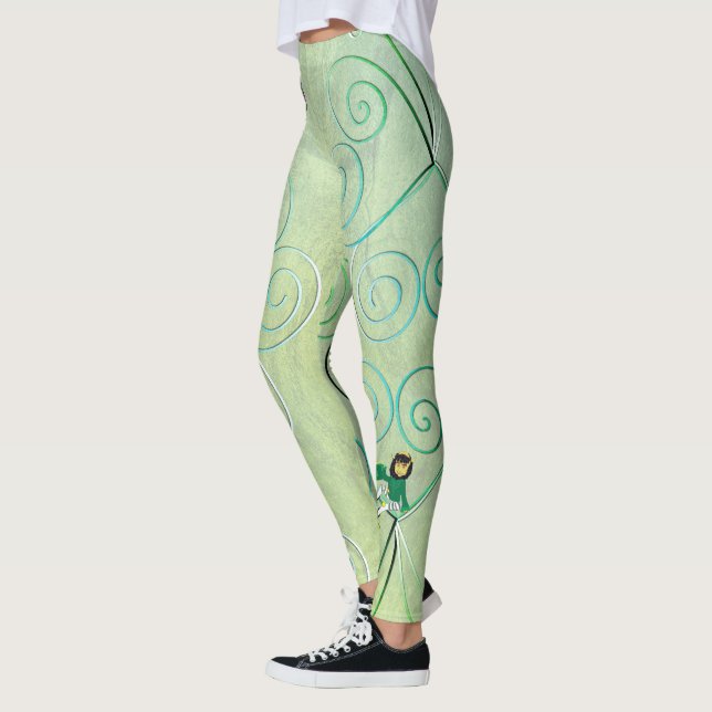Leprechaun St. Patrick's Leggings (Izquierda)