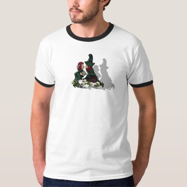 Leprechauns en camiseta del campanero del amor (Anverso)