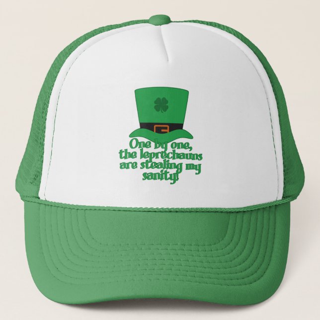 Leprechauns Robando gorras de salud (Anverso)