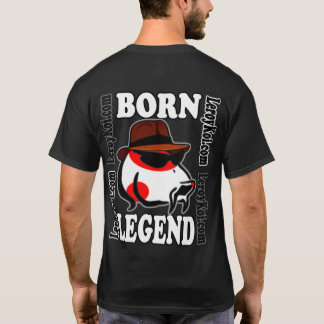 Leroy Koi Born Leyenda camiseta con logotipo delan