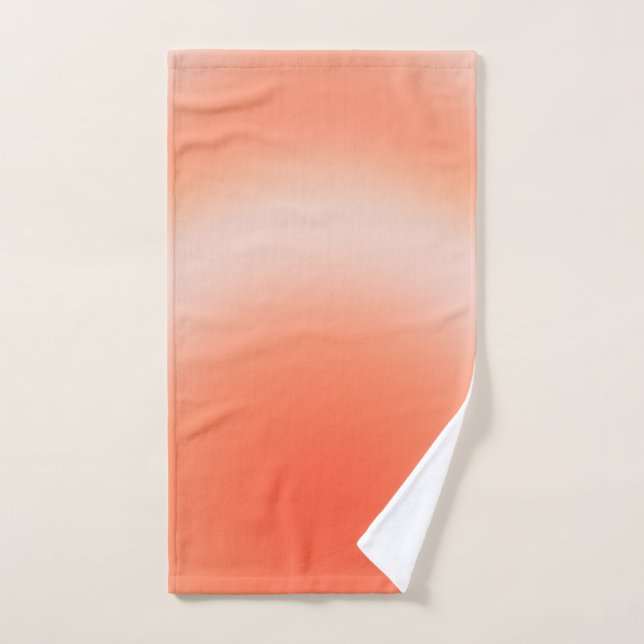 Les Couleurs 09 Gradiente Naranja Aura (Toalla de mano)