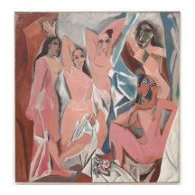 Les Demoiselles d'Avignon - Impresión Cubista Pica