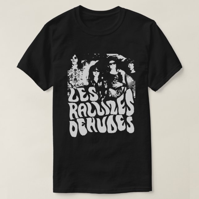 LES RALLIZES DENUNCIA BANDA Camiseta esencial (Diseño del anverso)