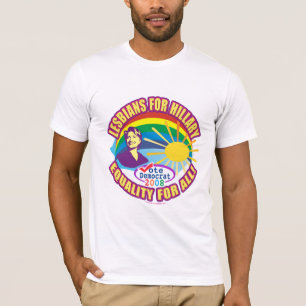 Lesbianas para la camisa de Hillary