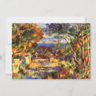 L'Estaque de Pierre Renoir, impresionismo vintage