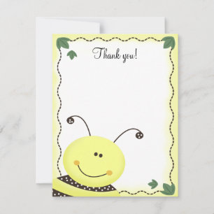 Let it Bee Bumble Bebe 4x5 Flat Gracias nota