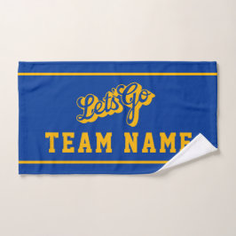 Let’s Go Personalized Team Rally Blue and Gold