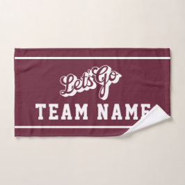 Let’s Go Personalized Team Towel, Sports Fan