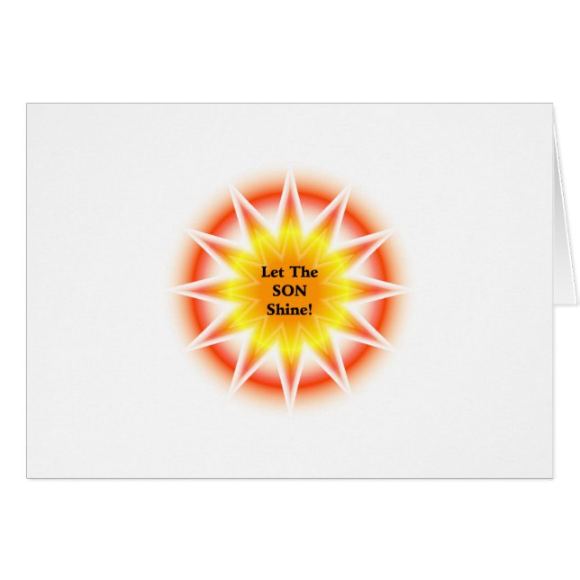 Let The Son Shine (Anverso (Horizontal))