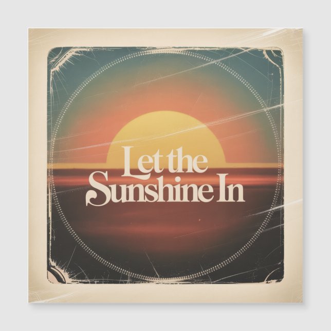 Let The Sunshine In (Anverso)