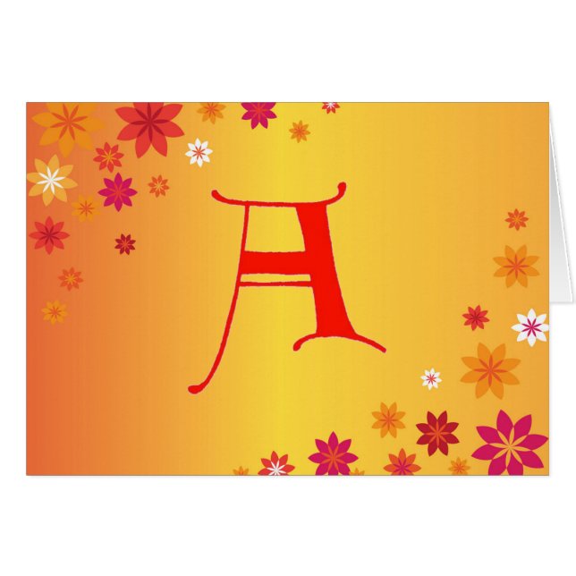 Letra A (Anverso (Horizontal))