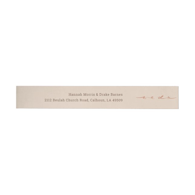 Letra a Mano para Bodas (Individual)