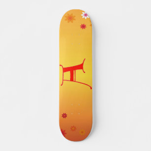Letra a skateboard