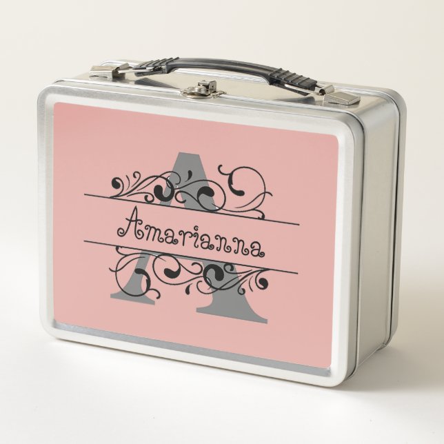 Letra alfabeta nombre personalizado A (Anverso)