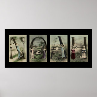 Letra alfabeta vintage nombre arte