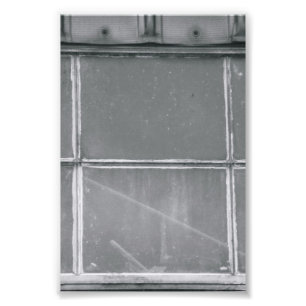 Letra alfabética fotografía H1 blanco y negro 4x6