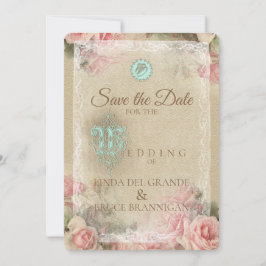 Letra antigua - Guardar la tarjeta de fecha