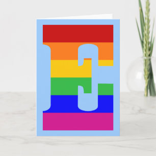 Letra arco iris E