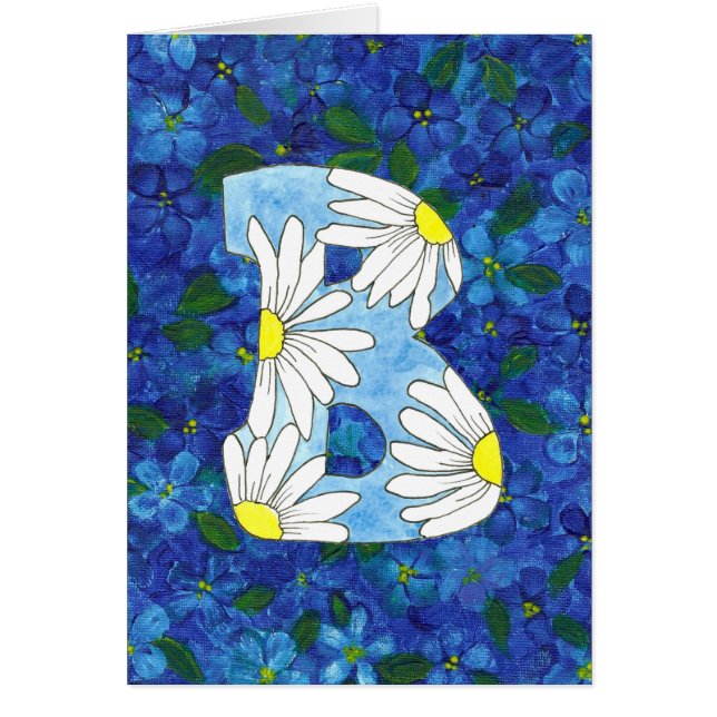 Letra B notecard (Frente)