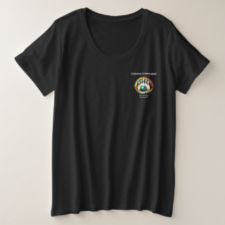 Letra blanca de las mujeres de PINBOY más camiseta