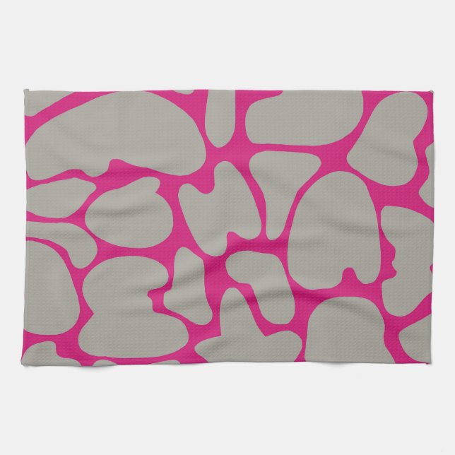 Letra Blooms Kitchel Toalla (Horizontal)