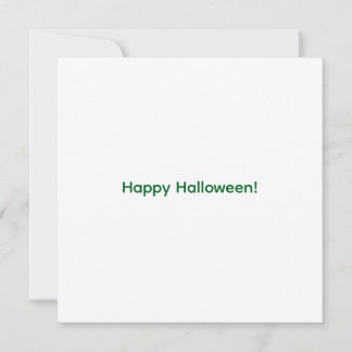 Letra de Halloween que coincide con la naturaleza