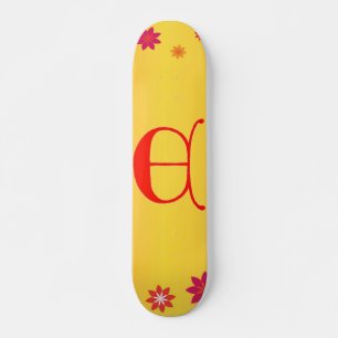 Letra E Skateboard